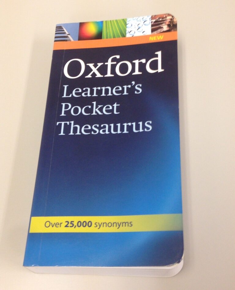 My Pocket Thesaurus